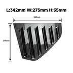 Rear Window Louvers Shutter Vent Cover for Golf Mk8 Hatchback (2021-2024)