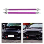 Front Bumper Lip Splitter Strut Rod Tie Support Bar for Universal Car (All Years)