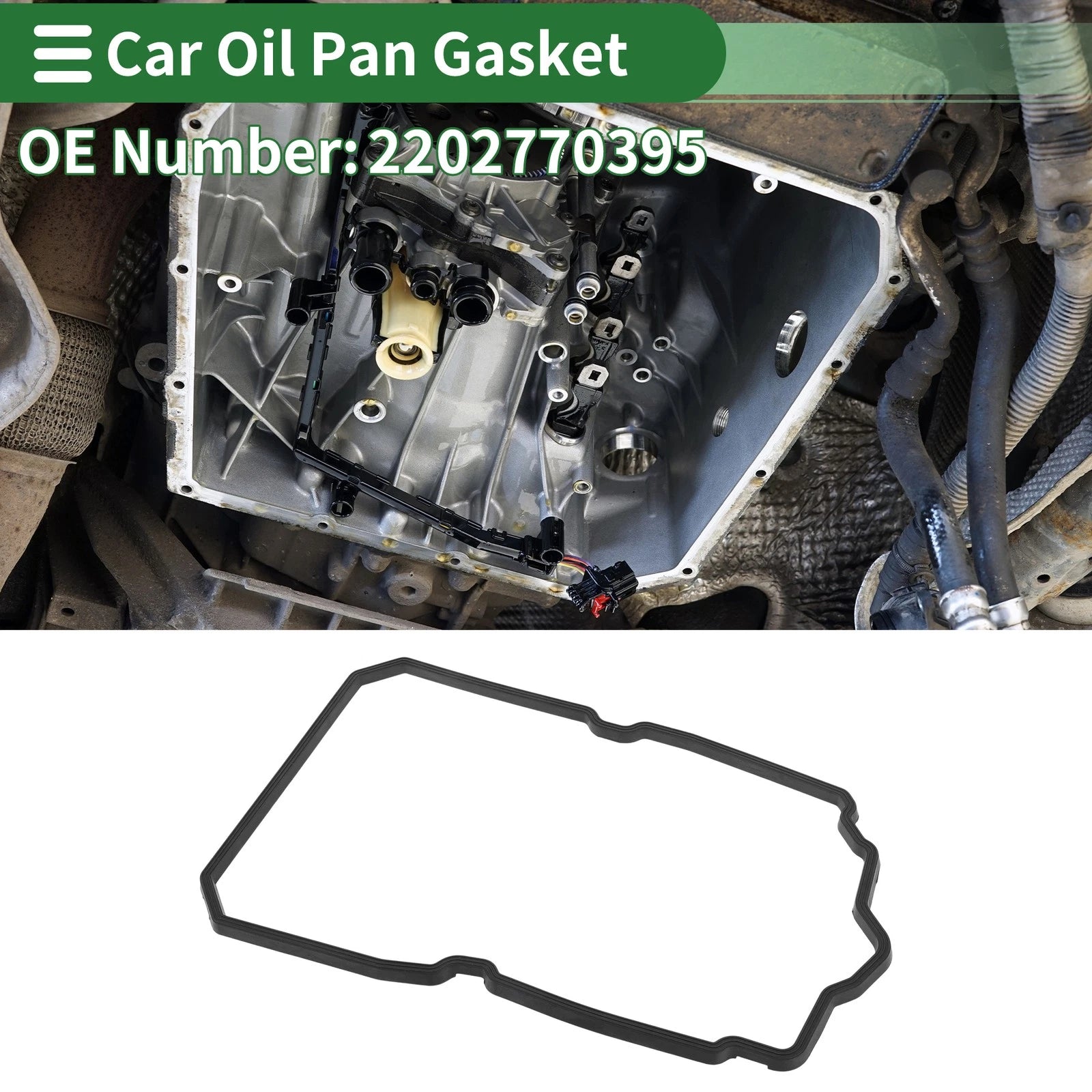Oil Pan Gasket for Mercedes-Benz CL63 AMG (2008–2012) No.2202770395