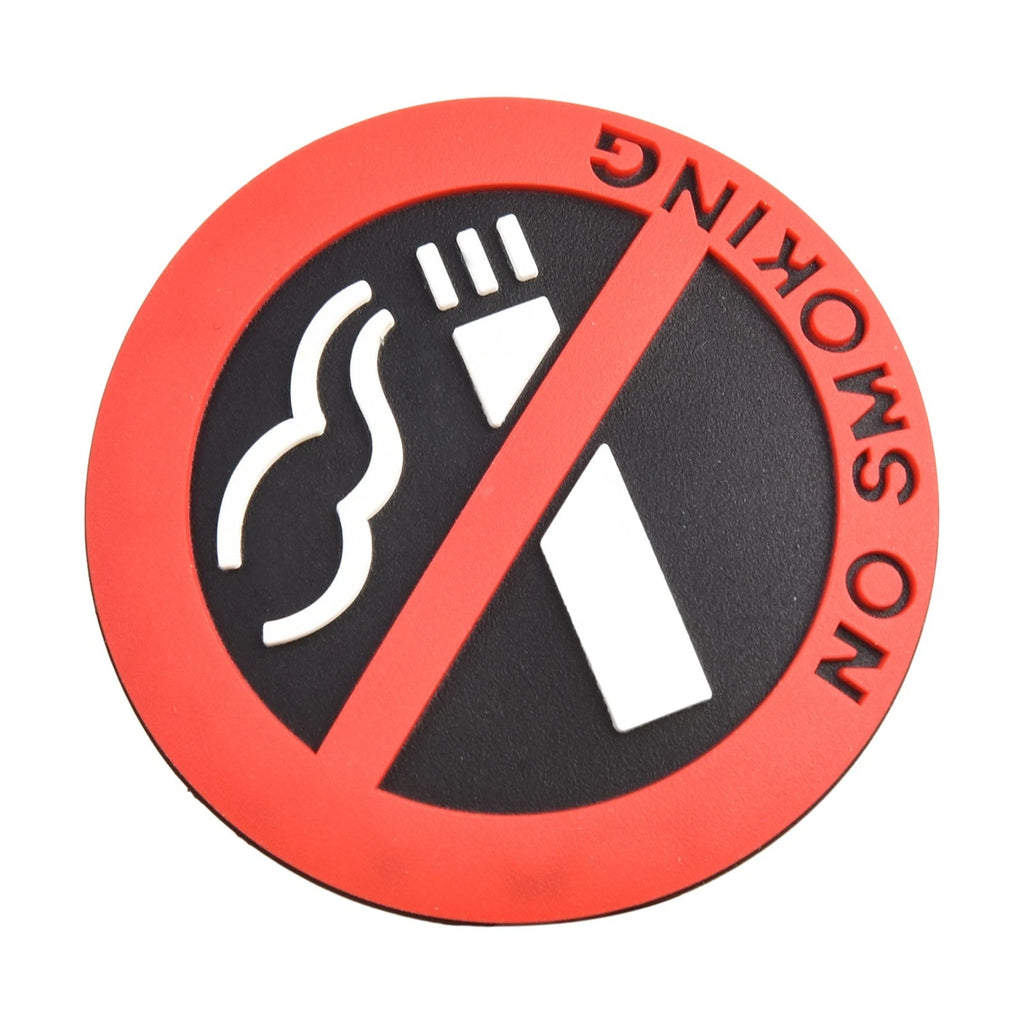 Interior Non-smoking Sticker for Universal Use (5cm x 5cm)
