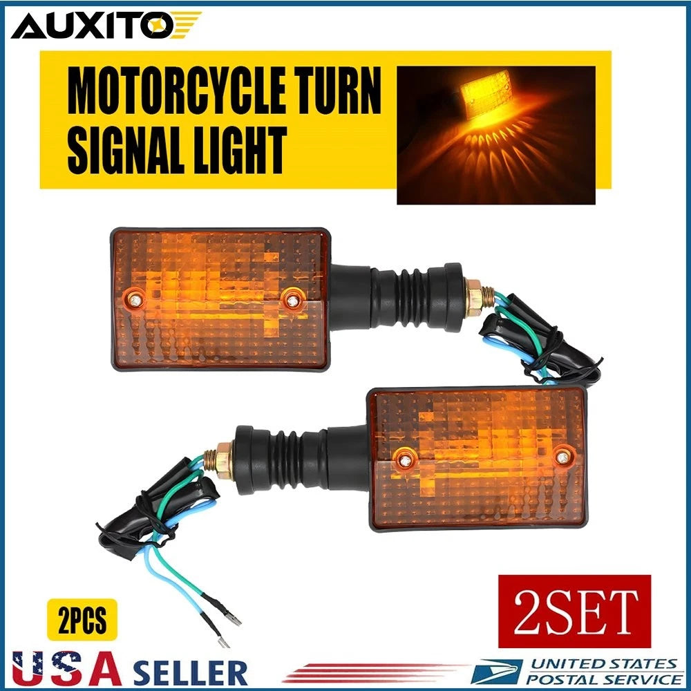 Set of 4 Rear Turn Signal Indicators for Yamaha XT350 XT600 XT550 XT250 FZ750