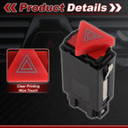 Hazard Warning Flasher Switch for Audi A3 8L1 (1996–2003) No. 8L0941509J