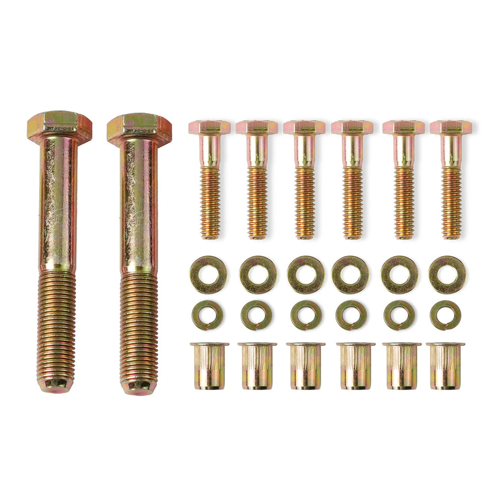 Upper Roller Bracket Set with Rollers & Hardware for Peterbilt 379 (1994–2007)