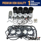 Overhaul Rebuild Kit STD for Isuzu 4HL1 NPR NQR (2000–2023)