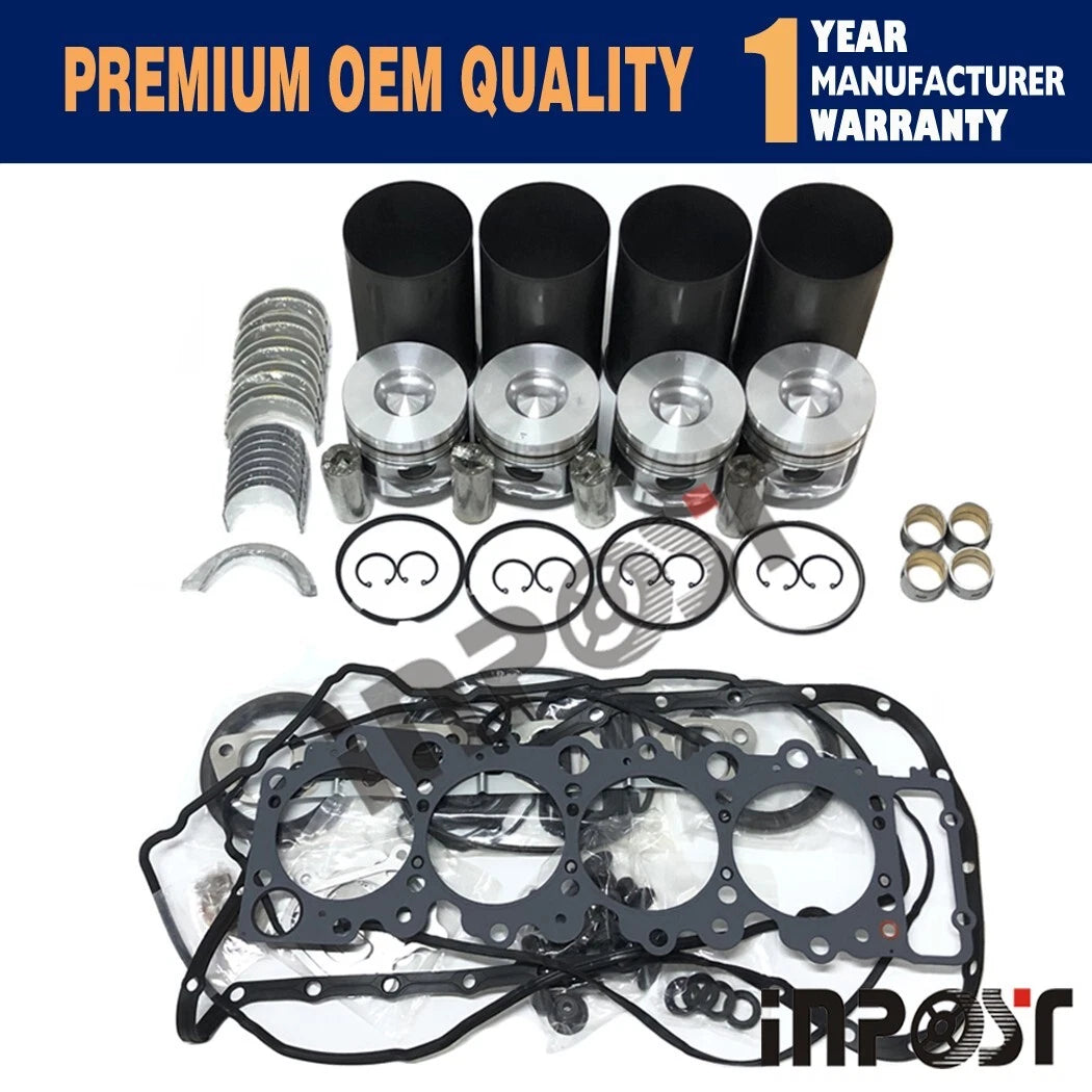 Overhaul Rebuild Kit STD for Isuzu 4HL1 NPR NQR (2000–2023)