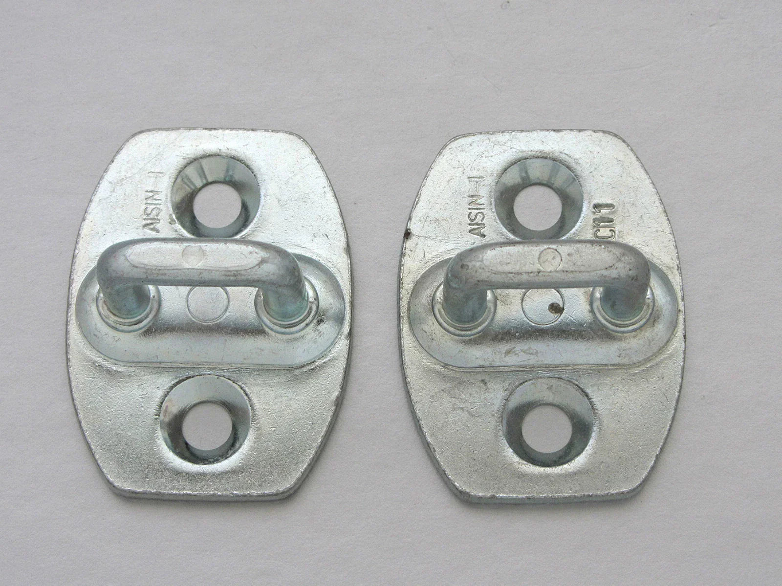 Door Lock Latch Striker Plates for 05-12 Toyota Hilux 7th Gen Vigo (2005-2012)