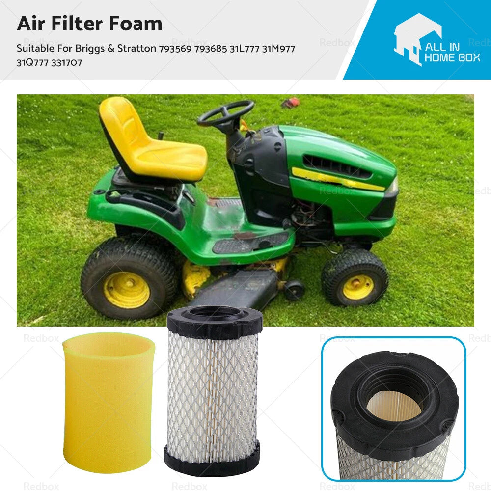 Air Filter Foam for Briggs Stratton 793569, 31L777, 31M977, 31Q777