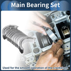 Main Bearing Set No. 1221540F00 for Nissan Frontier (1998–2007) 10 Pcs