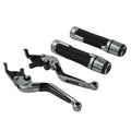 Brake Clutch Levers Handlebar Grip Set for Ducati Monster 796 (2010–2014)