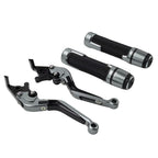 Brake Clutch Levers Handlebar Grip Set for Ducati Monster 796 (2010–2014)