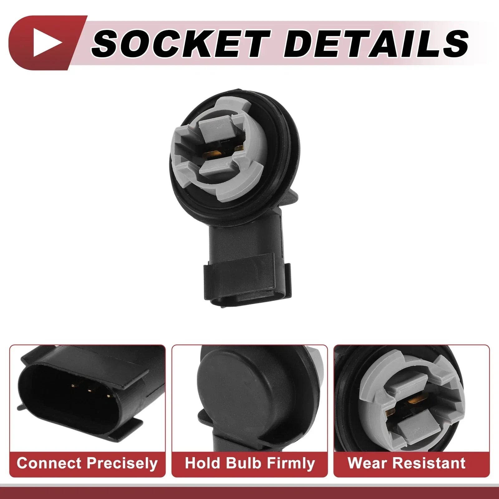 Turn Signal Light Socket Wiring for Dodge Ram 1500 2500 3500 (2010-2018)