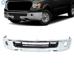 Chrome Front Bumper Split for Nissan NV1500 NV2500 NV3500 (2012–2021)