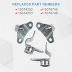 Set of 4 Tailgate Hinges for Chevy Silverado GMC Sierra (1999–2006)