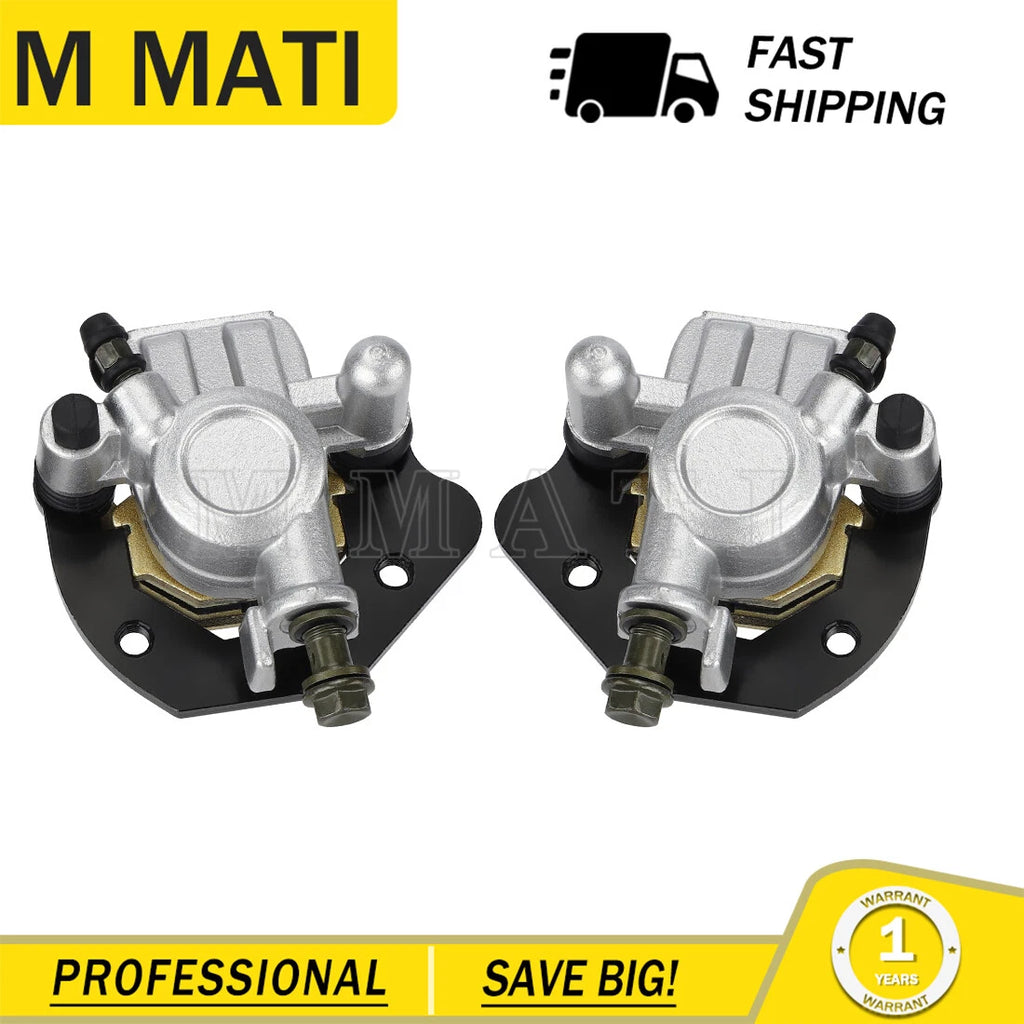 Set of 2 Front Brake Calipers for Suzuki QuadRacer 250 LT250R (1985–1992)