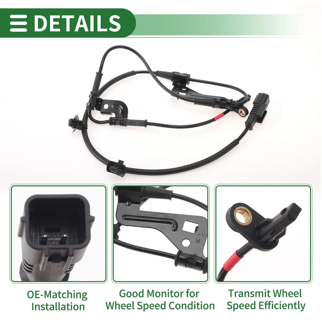 ABS Wheel Speed Sensor No. 59830J3000 for Hyundai Veloster (2019–2023)