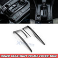 Carbon Fiber Gear Shift Frame Cover for Honda Civic 10th Gen (2016–2021)