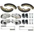 Set of 4 Front Brake Wheel Cylinders w/Shoes for Yamaha Big Bear 350 (2000–2006)