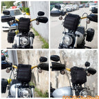 Universal Motorcycle T-bar Handlebar Bag Waterproof for Harley