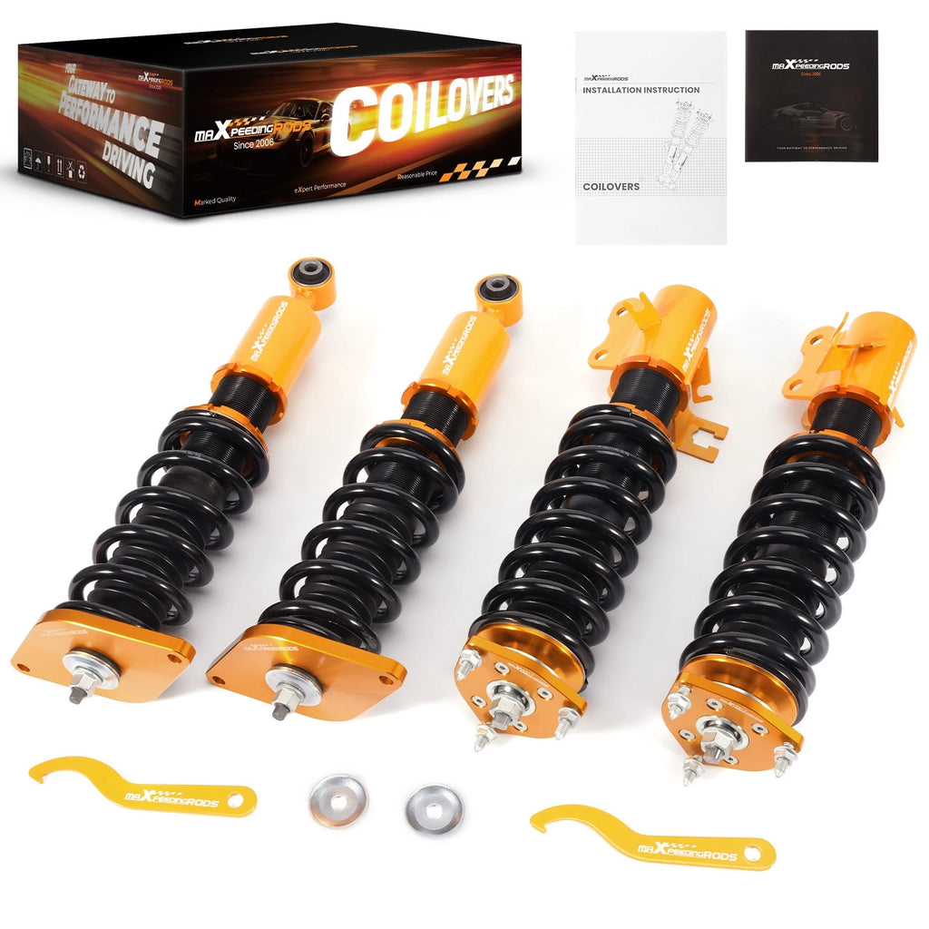Adjustable Coilover Lowering Kit for Nissan Sentra B15 (2000–2006)