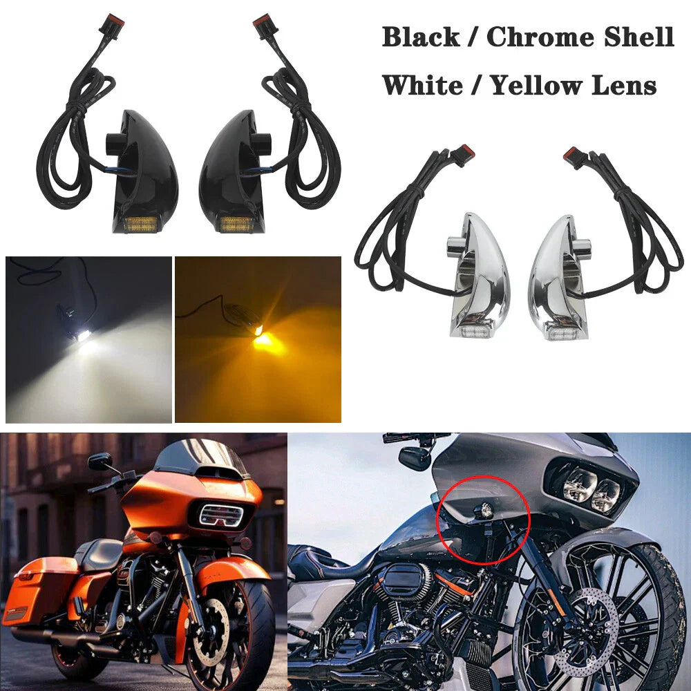 LED Tail Light Brake Turn Signal for Harley Road Glide FLTRX/FLTRU/FLTRK (15-23)