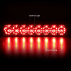 Full LED 3rd Tail Brake Light Chrome for Mustang Hatchback (1987–1993)