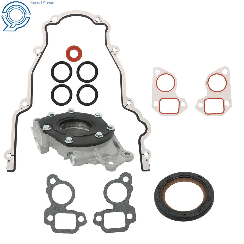 Oil Pump with Timing Chain Kit for Chevrolet GM 4.8L 5.3L 6.0L