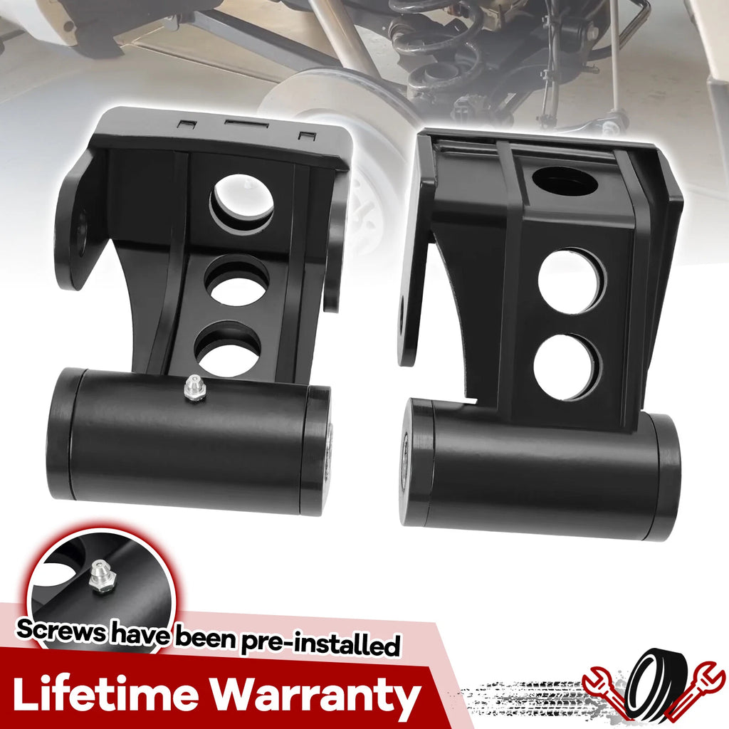 2" Drop Lowering Shackles Kit for Dodge Ram 2500 3500 (2003–2013)
