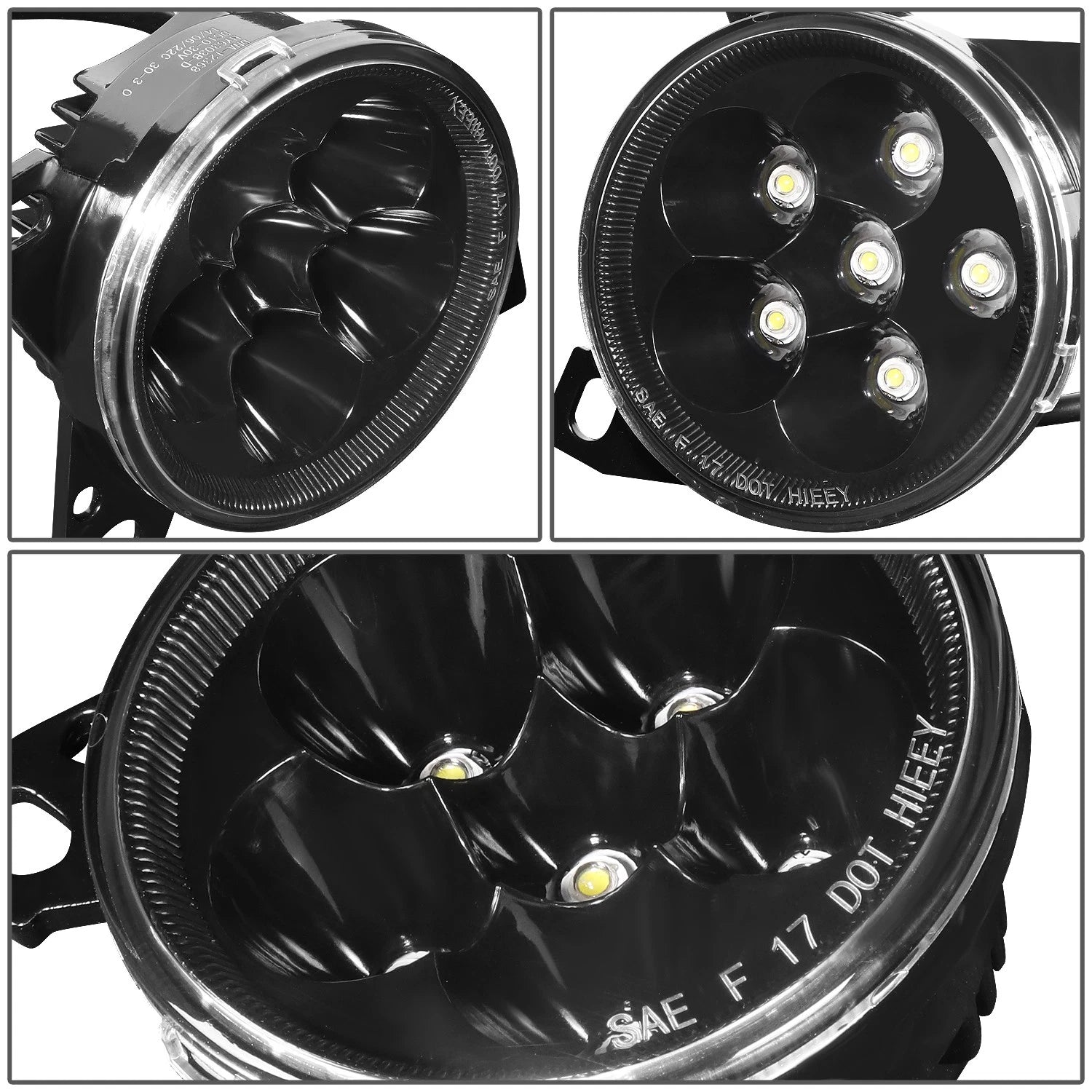 Set of 2 LED Fog Light Lamps for Peterbilt 579 587, Kenworth T660 (2011–2020)