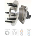 Wheel Hubs for Cadillac DeVille (1994–1996) with Bearing & Sensor FWD