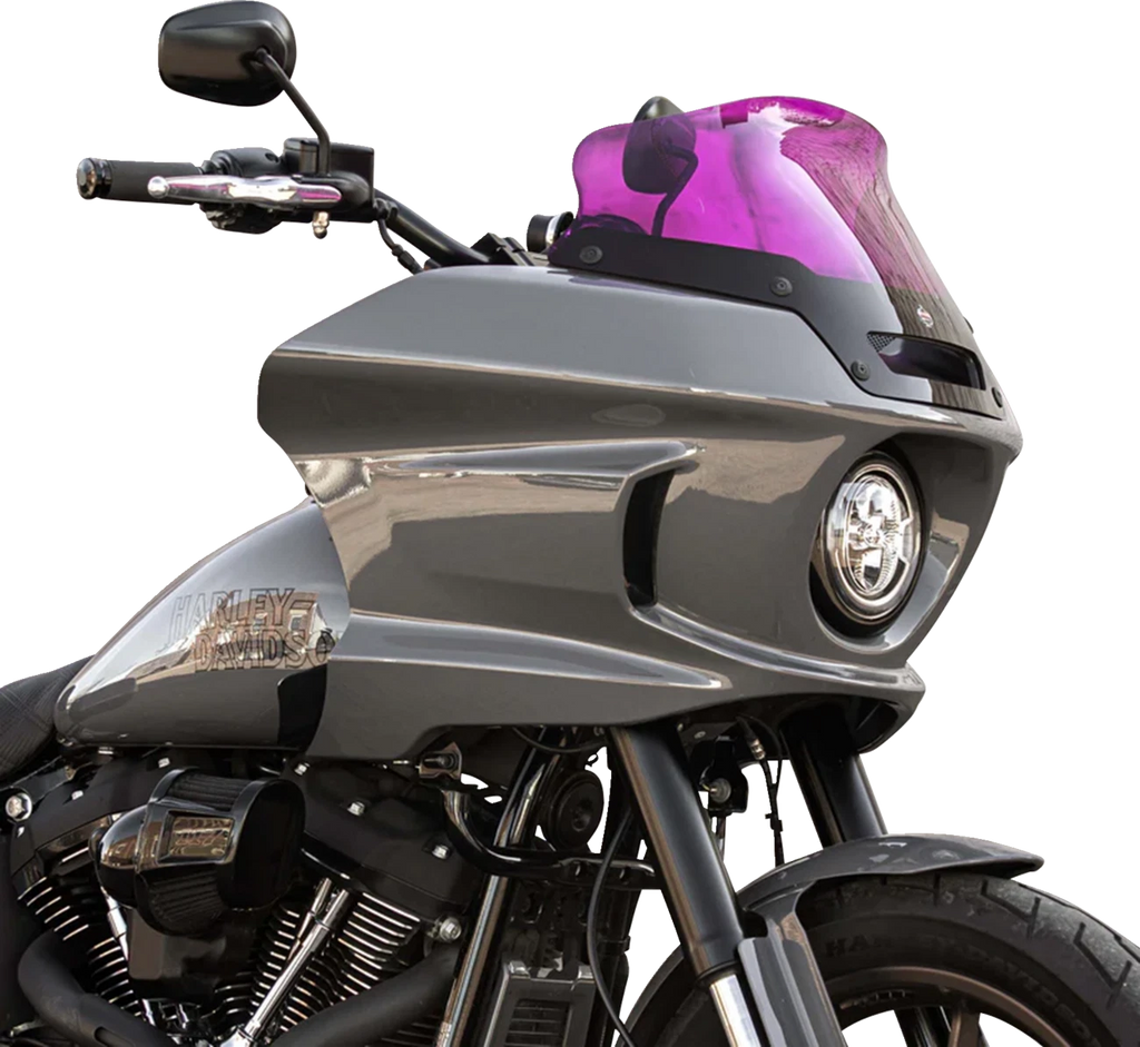 Klock Werks 6" Kolor Flare Sport Windshield for FXLRST (2018–2023) - Purple KWW-02-0627
