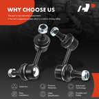2X Front Stabilizer Sway Bar End Link for Mitsubishi Montero (2001-2006)