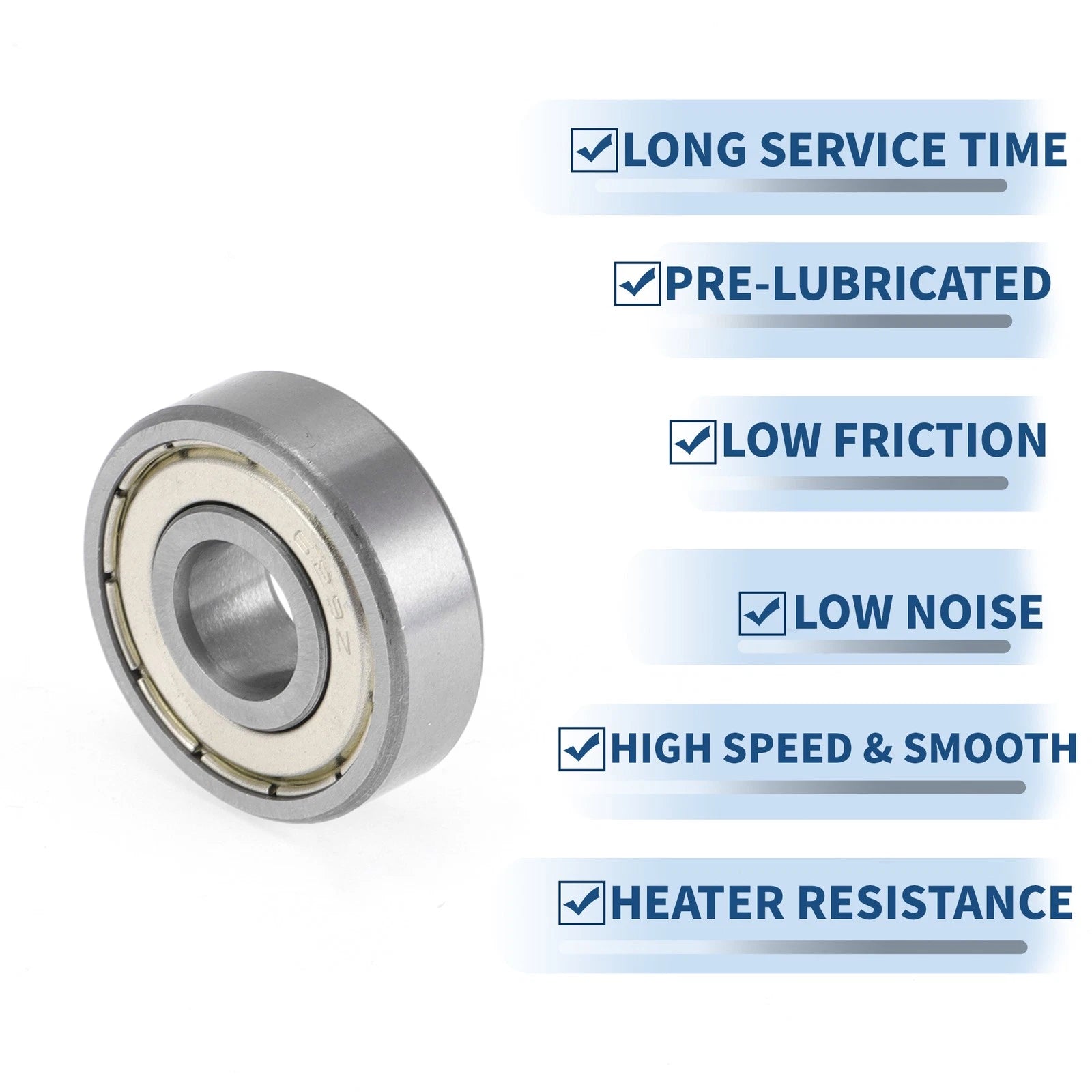 629ZZ Deep Groove Ball Bearing for Scooter Skateboard Wheel (1 Pc)