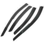 Set of 4 Smoked Lens Side Window Visors for Hyundai Elantra (2017–2020)