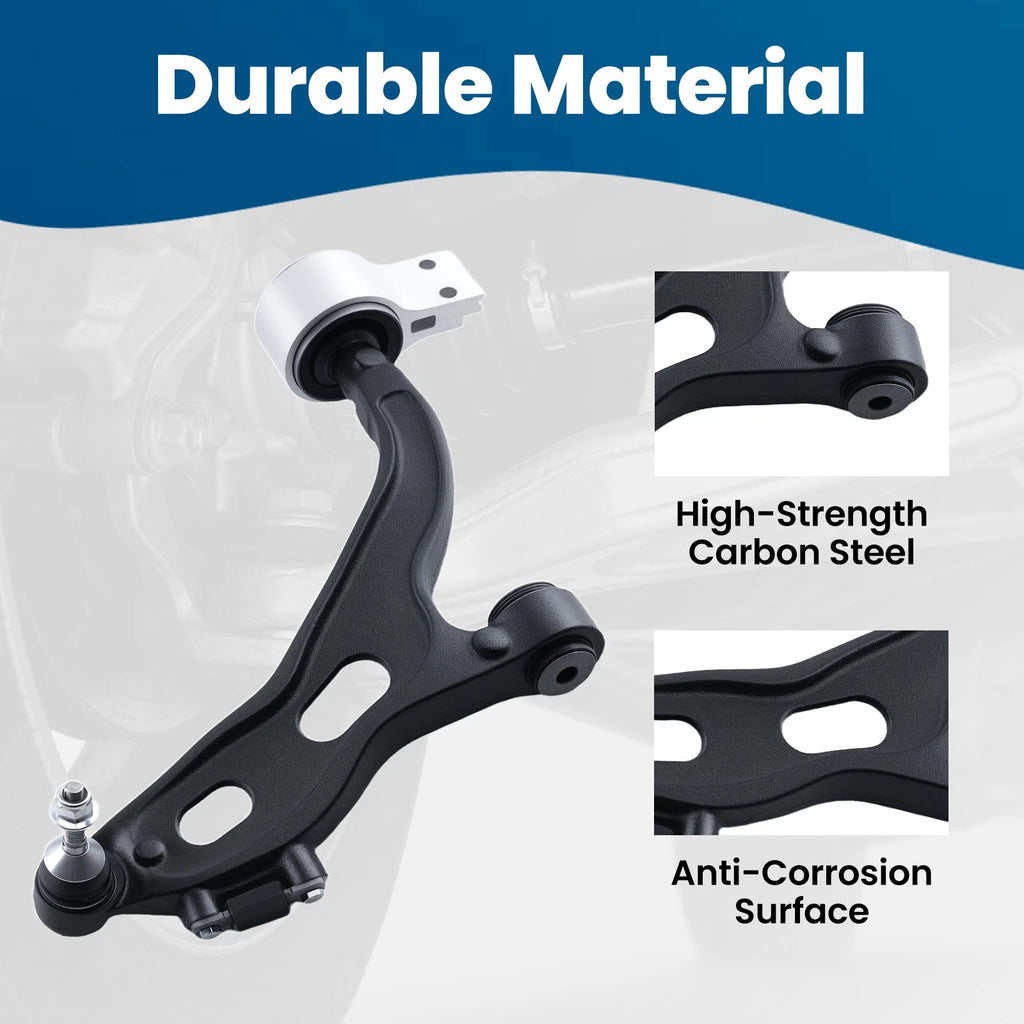 8x Front Lower Control Arm Sway Bar Tie Rod for Ford Freestyle Montego (2005–2007)