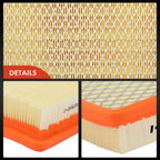 2X Engine Air Filter for Chevy Impala (2000-2005) Buick LaCrosse (2005-2009)