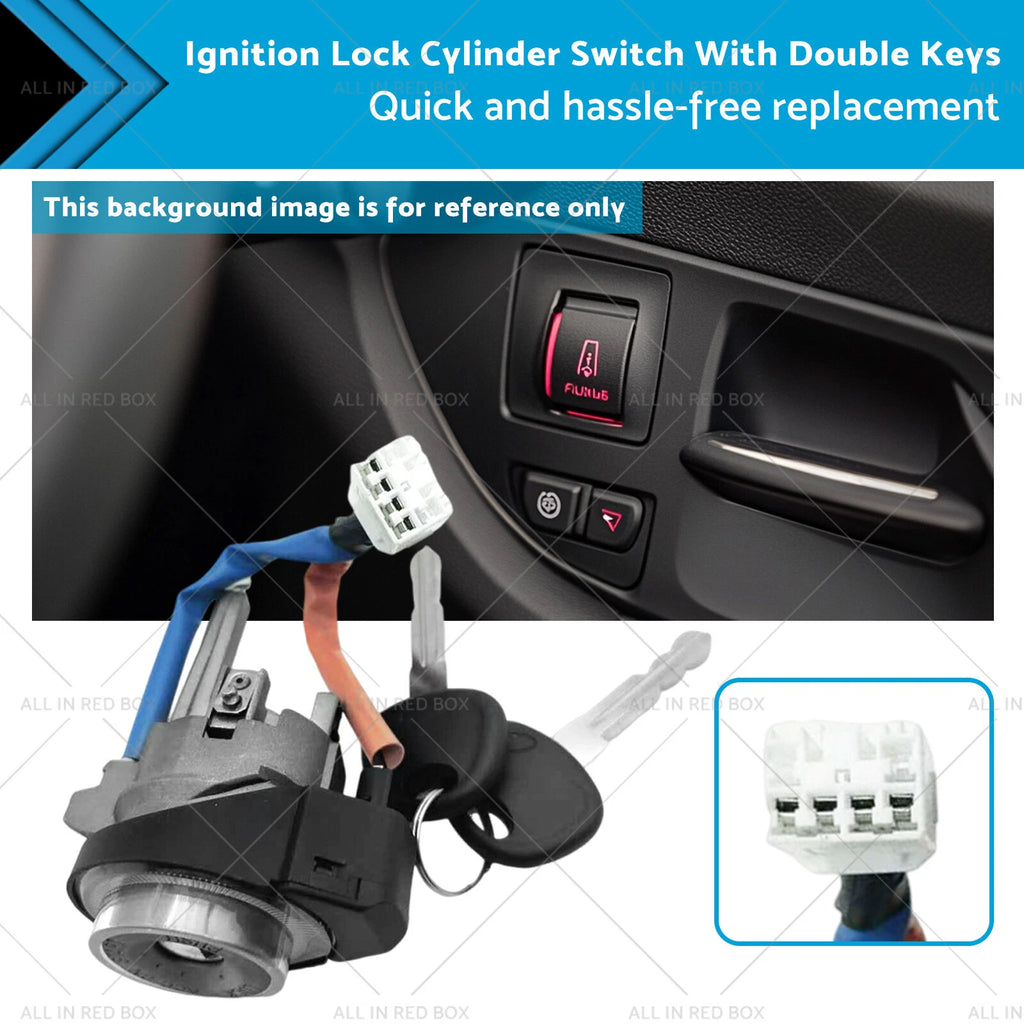 Ignition Lock Cylinder Switch with Double Keys for Hyundai Elantra (2017–2020)
