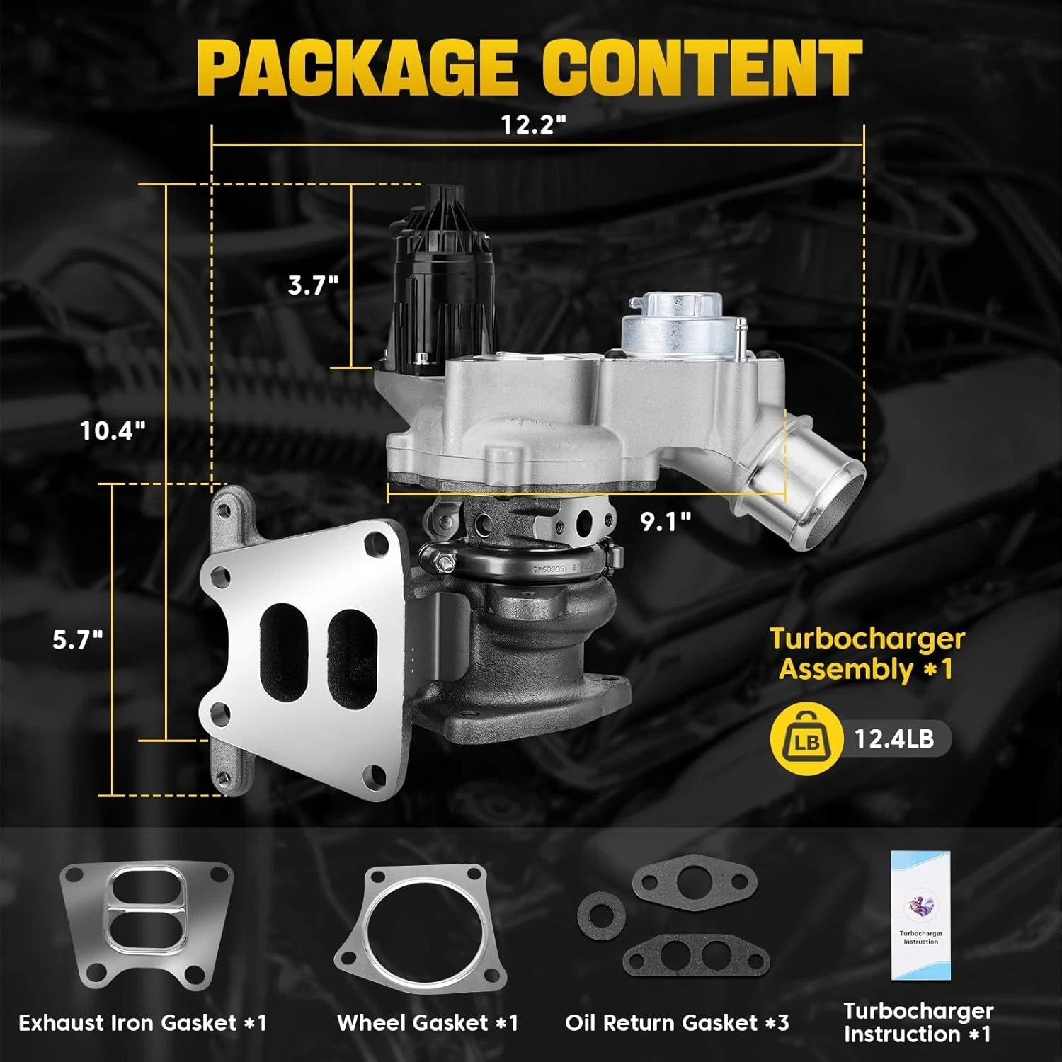 Turbocharger for Honda Accord 1.5L (2018–2023) 18900-6A0-003