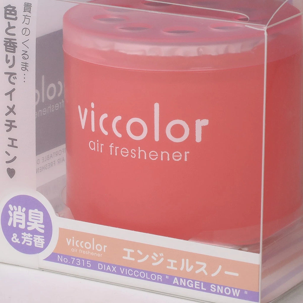 Viccolor Japan Air Freshener Gel for All Vehicles (85g) - Angel Snow Scent