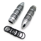 Rubber Hand Grips for Harley Fat Boy, Honda VTX 1800, Suzuki Marauder 1600