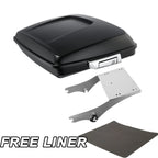 Trunk Mount Rack for Harley Road Glide King (1997–2008) Matte Black Razor Pack