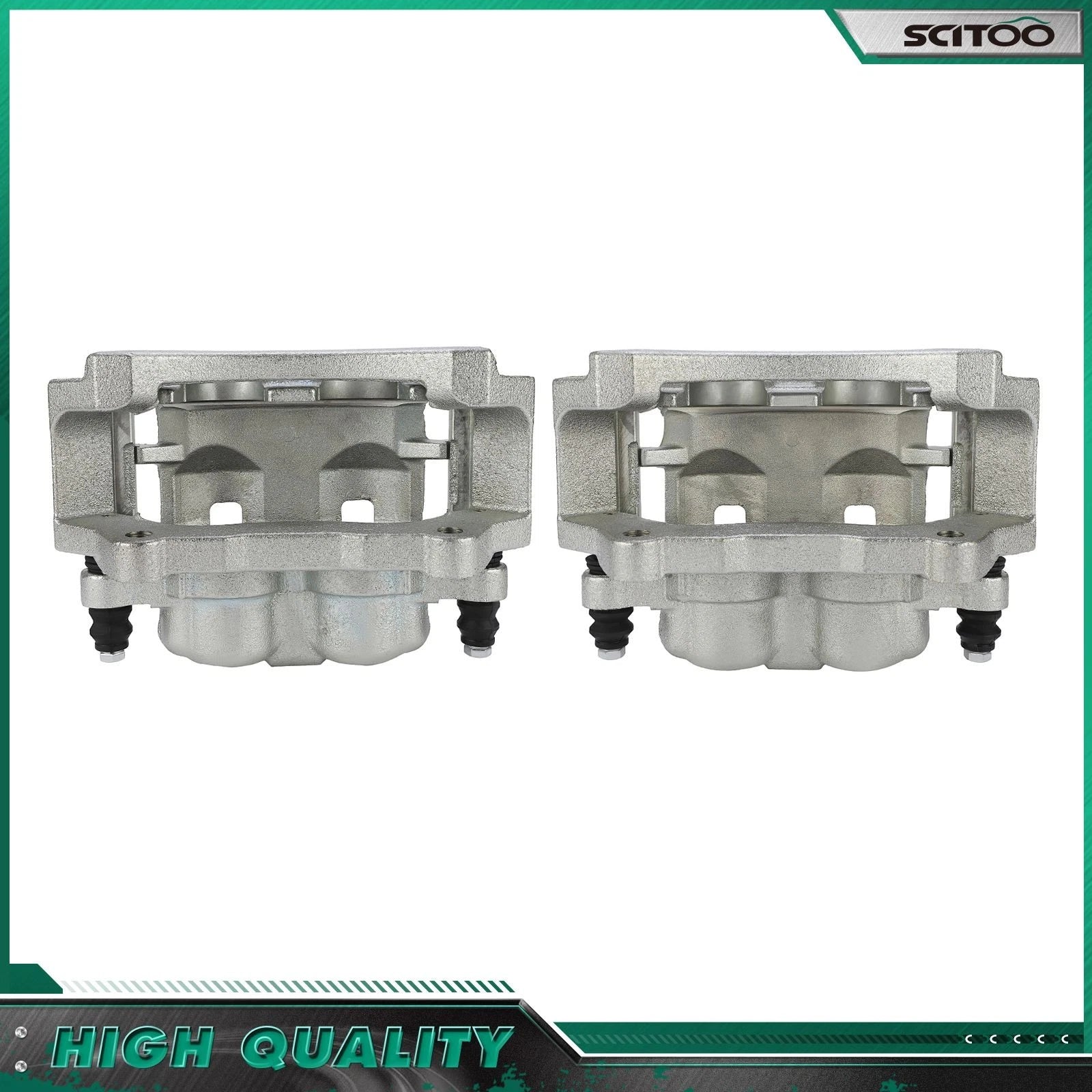 Rear Pair Brake Caliper with Bracket for Dodge Ram 3500 (2003–2008)