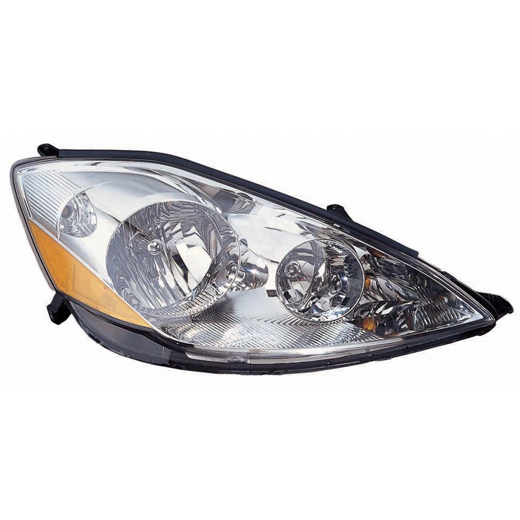 Replacement Passenger Side Halogen Head Light Assembly for 2006-10 Toyota Sienna