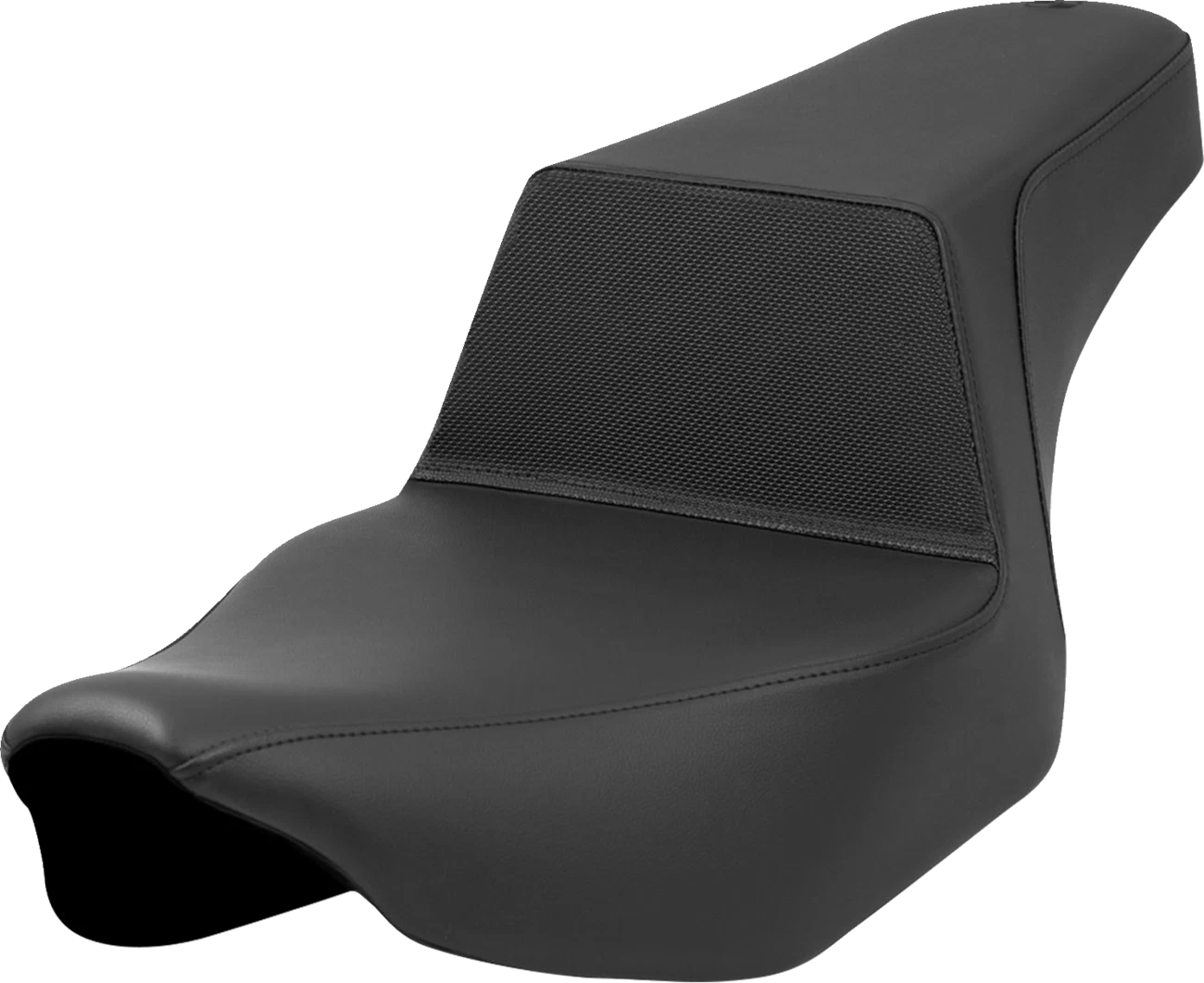 SADDLEMEN Step-Up Seat for FL (2023–2024) - Gripper Lumbar - Black - Extended Reach