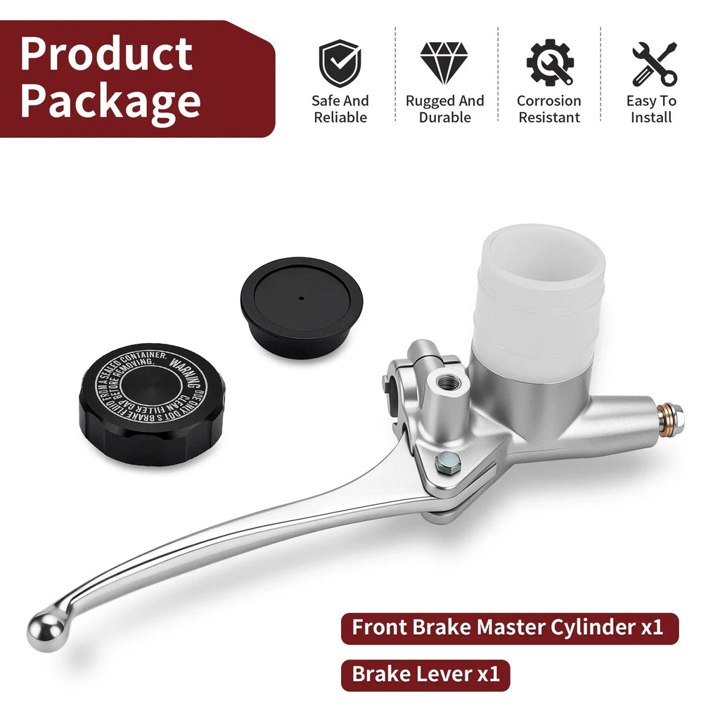 Front Brake Master Cylinder & Brake Lever for Honda Goldwing GL1000 (1975–1977)