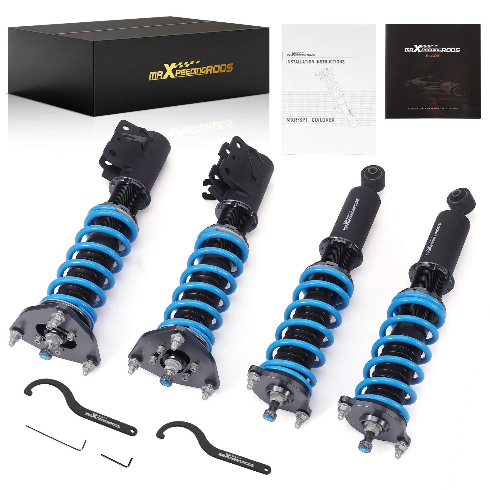 MaXpeedingrods T6 Coilovers Suspension Kit for Mitsubishi Mirage (1997–2001)