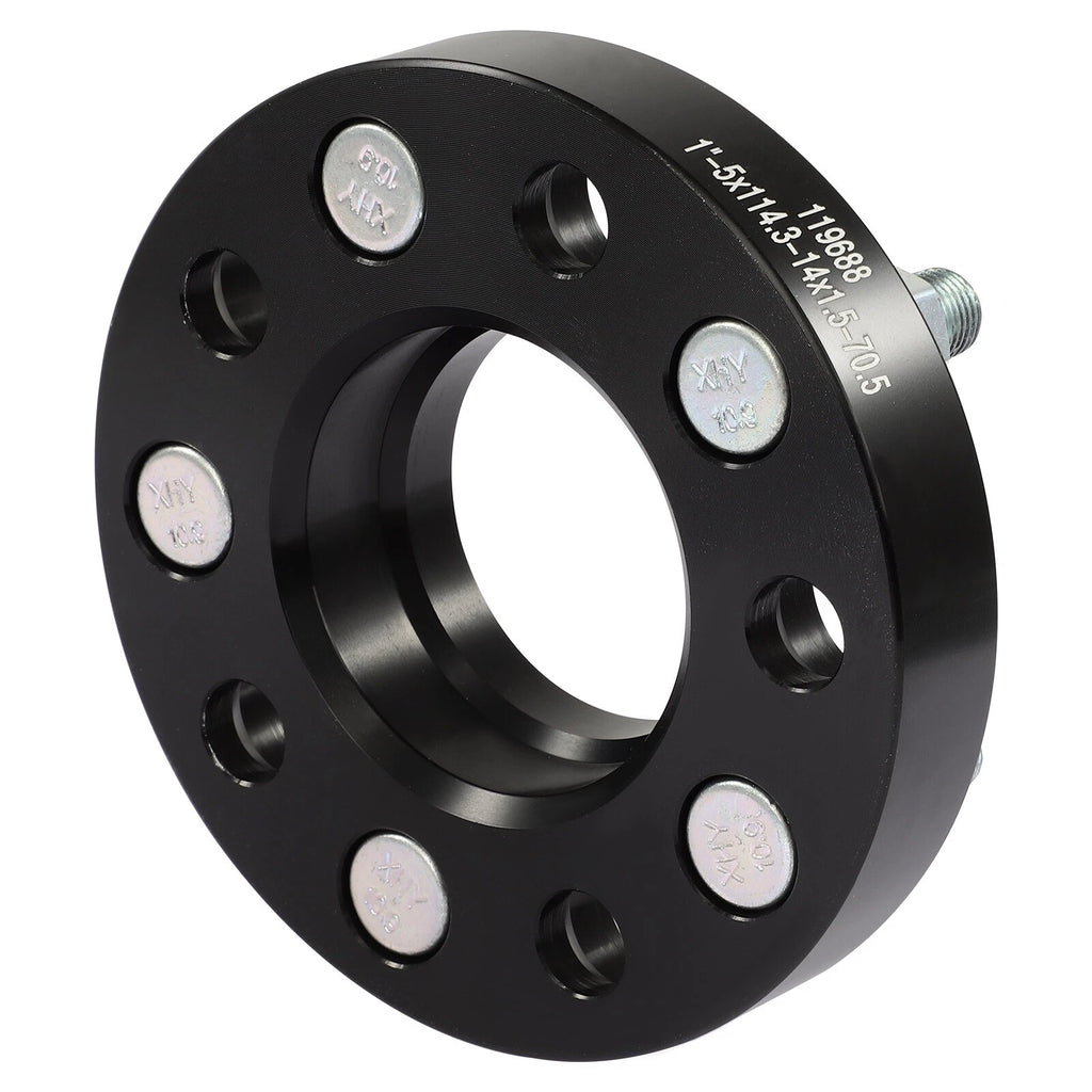 Set of 4 Hubcentric Wheel Spacers 1 Inch for Ford Mustang (2015–2025)