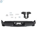 Steel Rear Bumper Assembly for GMC Silverado 2500 (2015–2019) Black