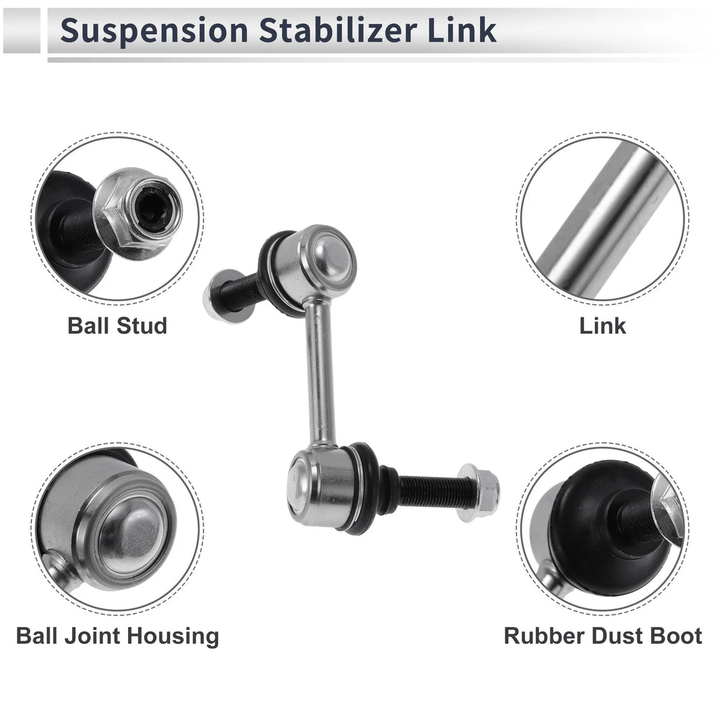 Front Stabilizer Bar Links No Bushing for Isuzu Ascender (2003) No.K6665/K6666