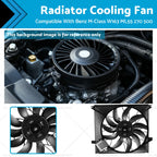 Radiator Cooling Fan for Mercedes M-Class W163 (1999–2005)