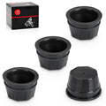 Set of 4 Wheel Center Caps for Honda Rincon 680 TRX680FA TRX680FGA